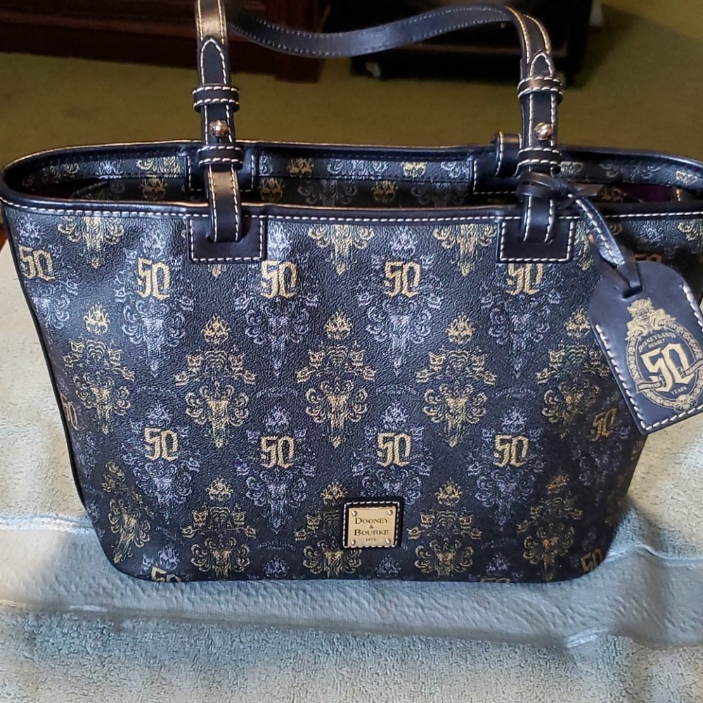 Disney Dooney 50th Disneyland Haunted Mansion Tote